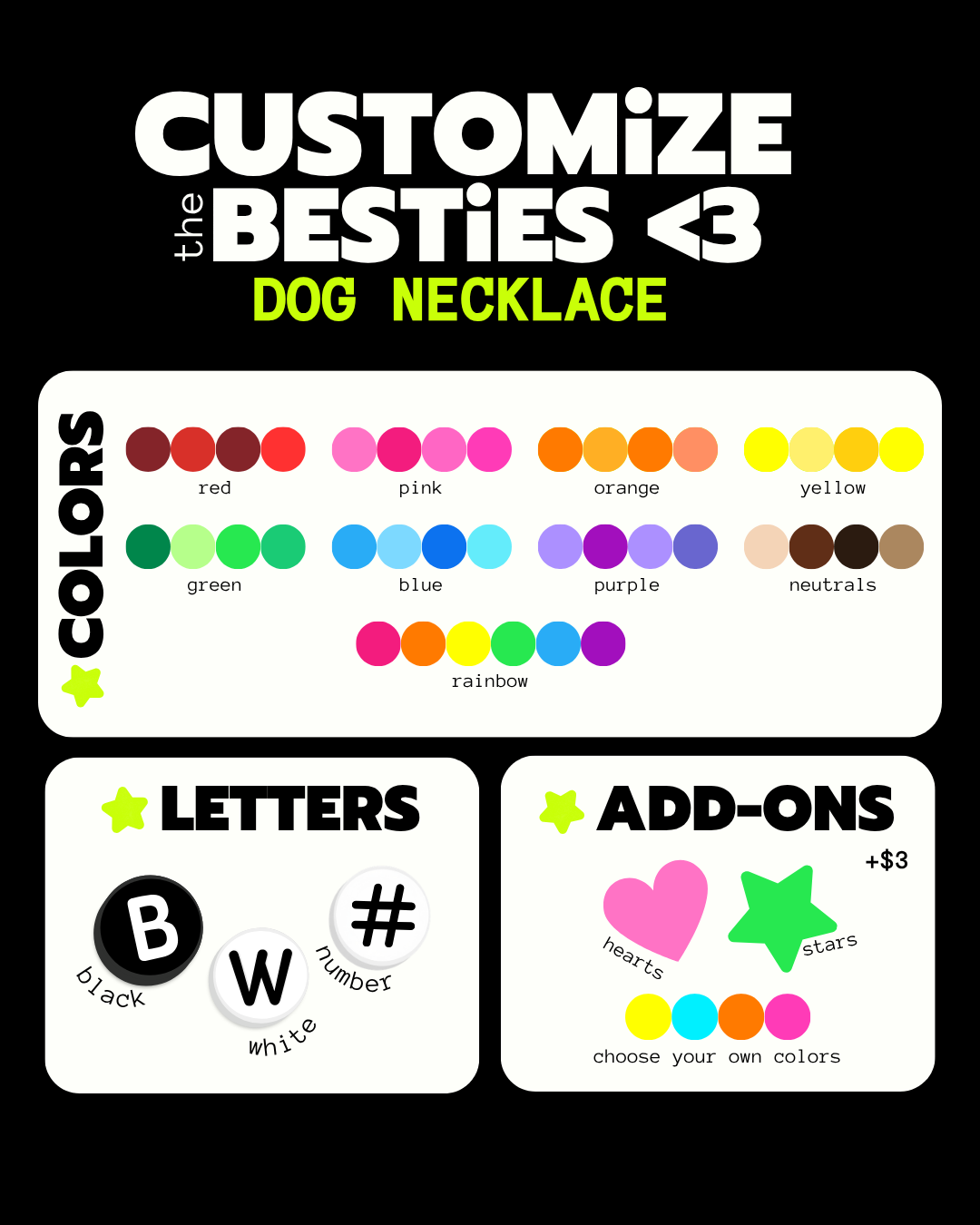 CALL MY BESTiE: DOG NECKLACE